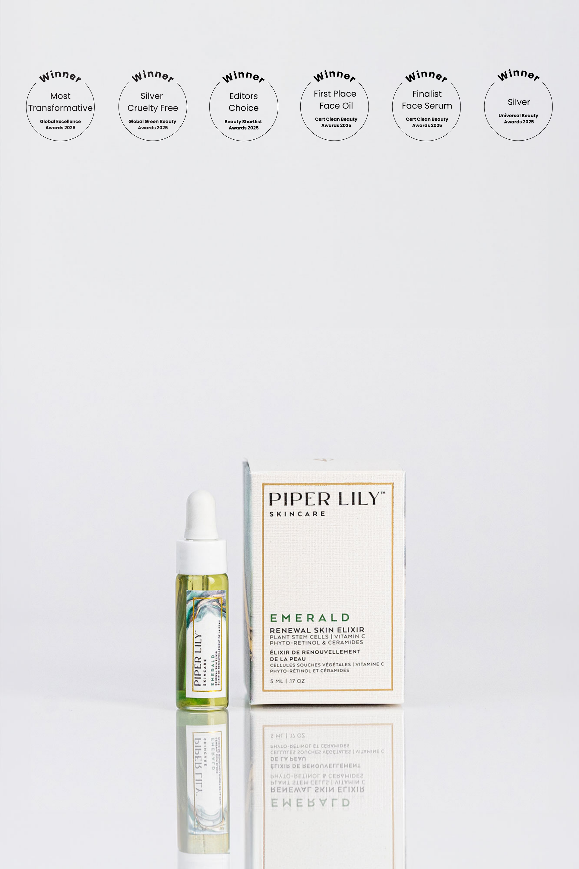Emerald Renewal Elixir 5 ml – PIPER LILY™ Skincare