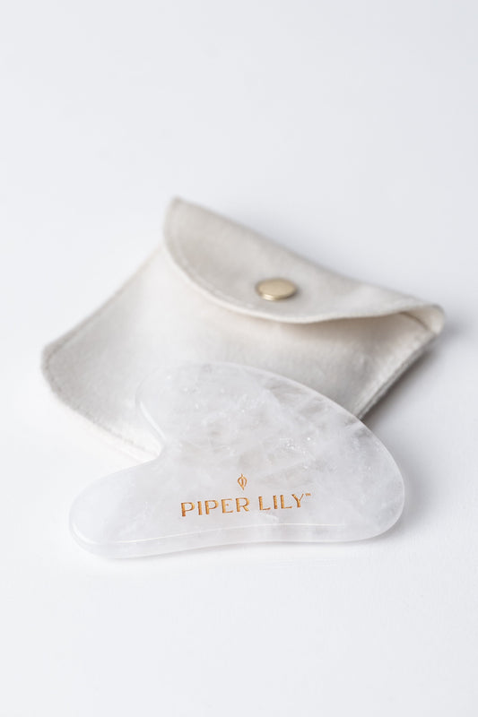 Structured Quartz Gua Sha